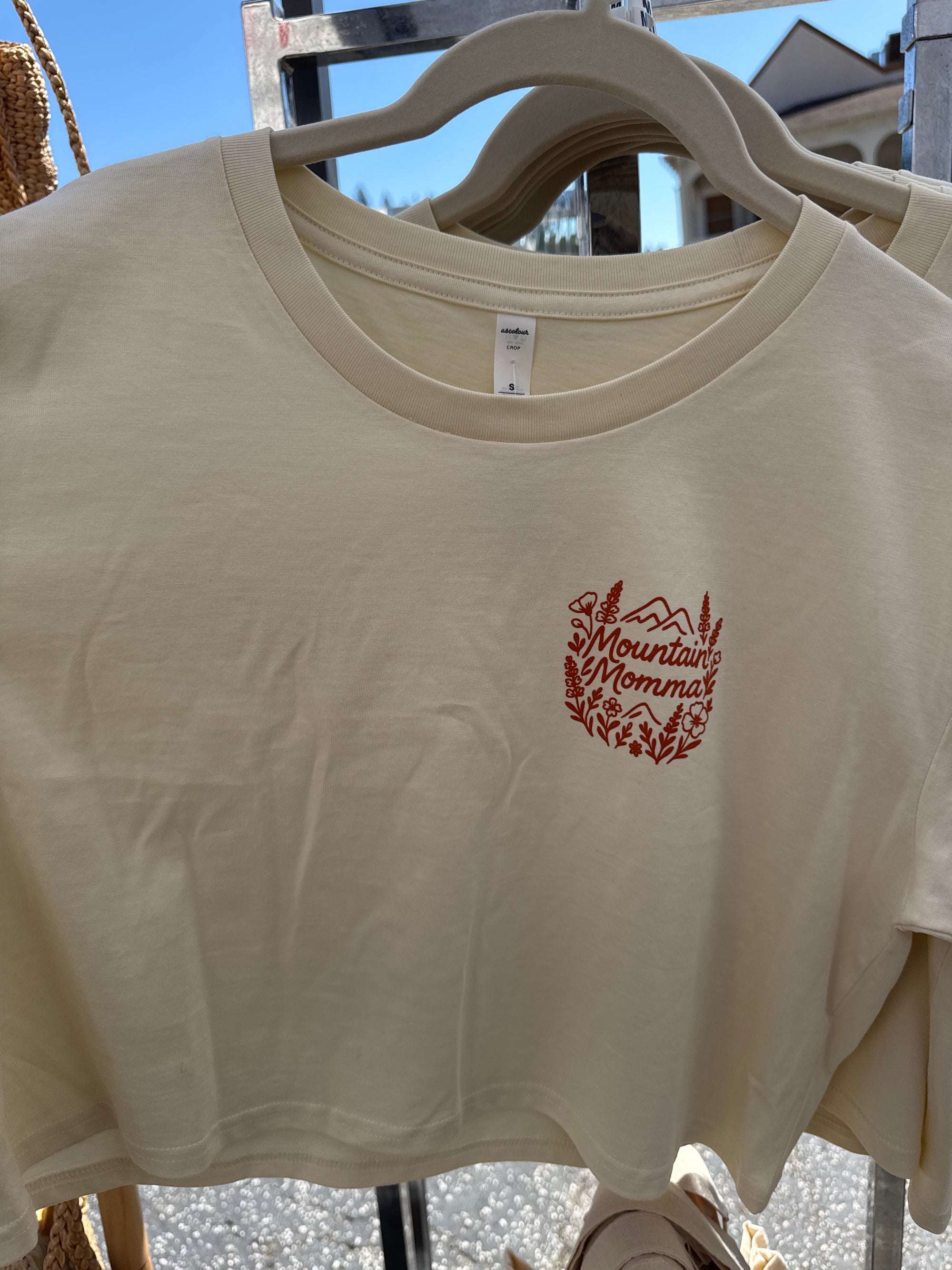 Mountain Momma Crop Tee