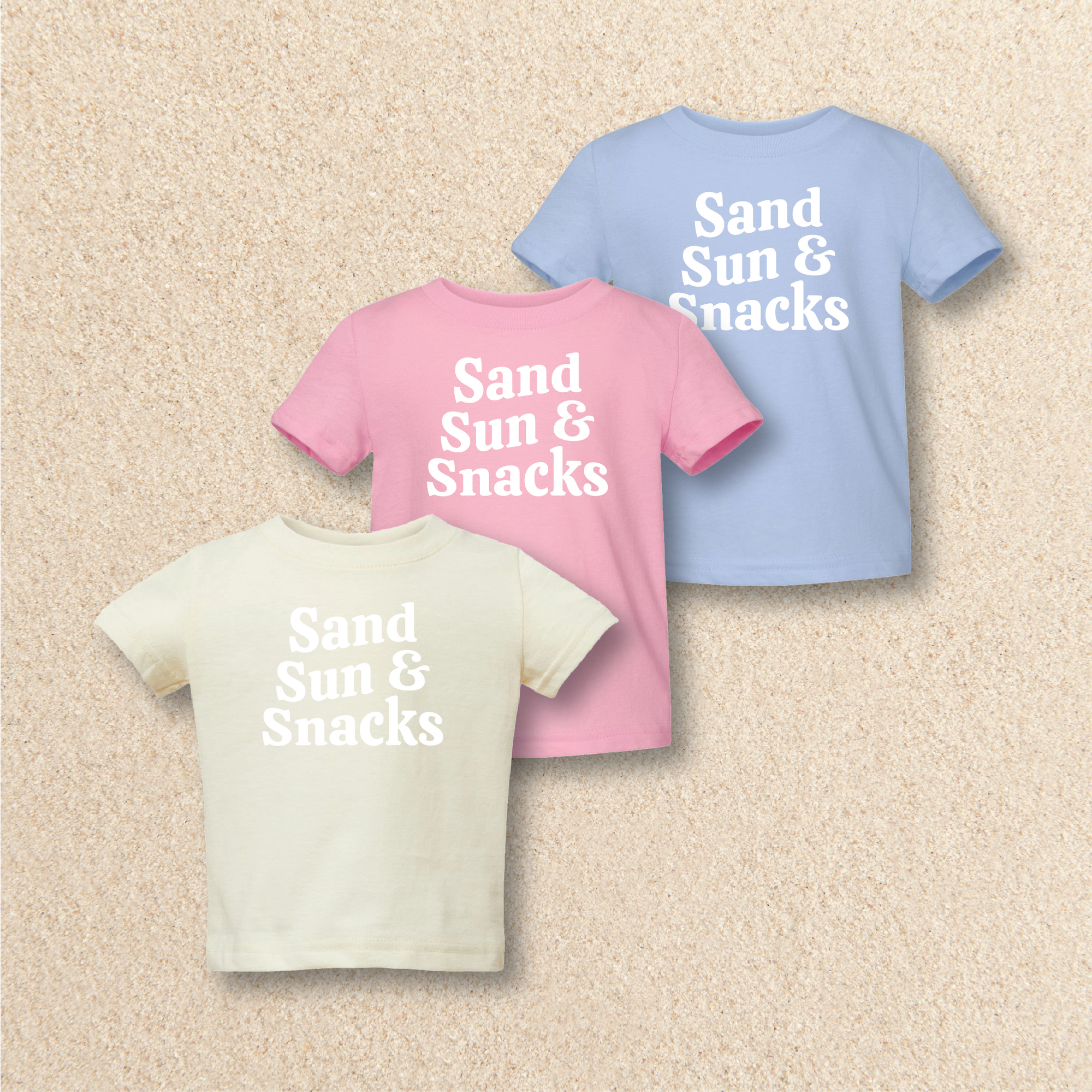 Sand Sun & Snacks Infant Tee