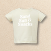 Sand Sun & Snacks Infant Tee