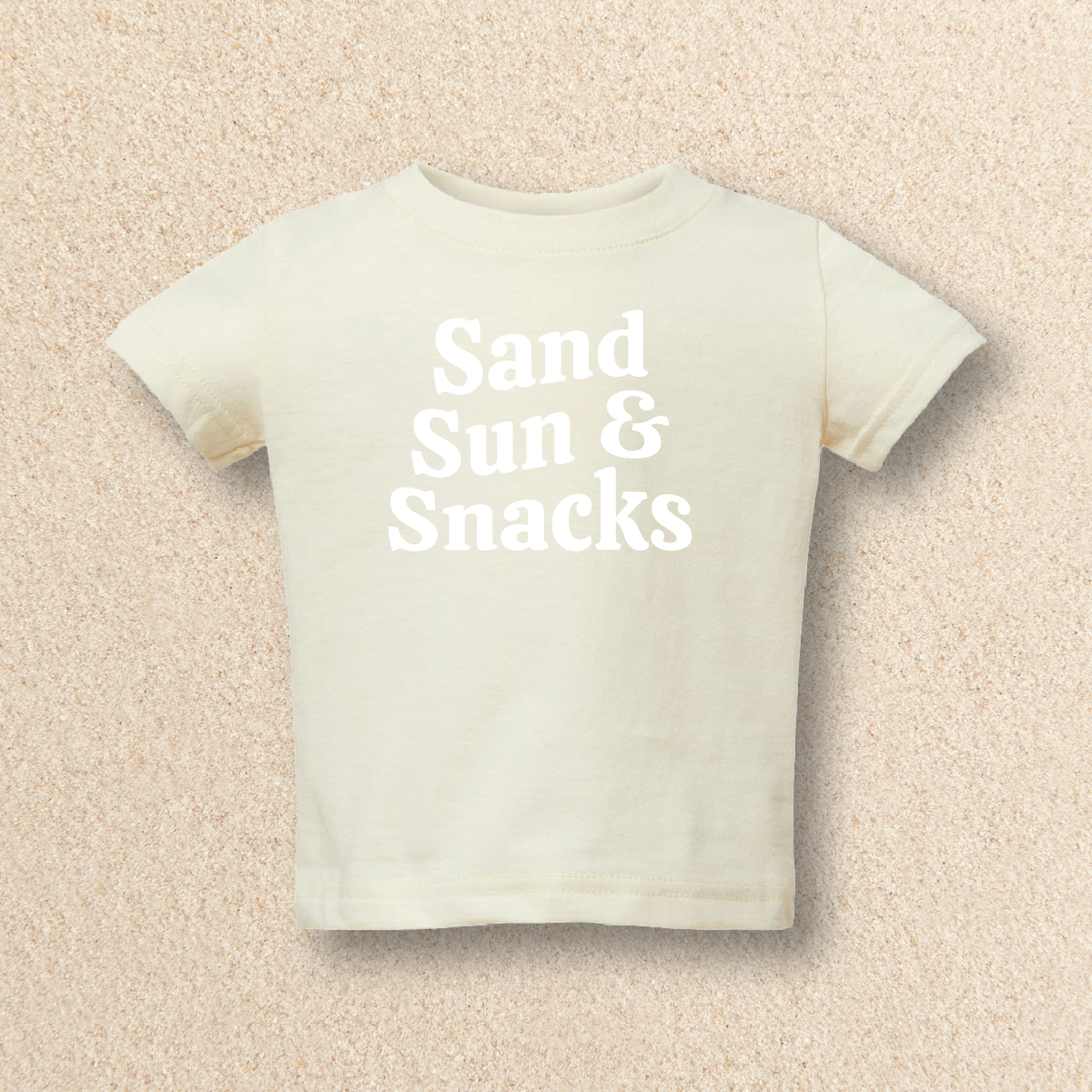 Sand Sun & Snacks Infant Tee