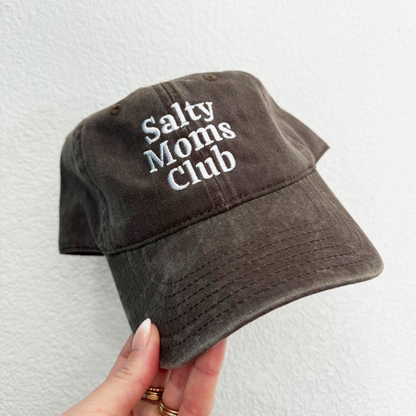 Salty Moms Club Hat in Chocolate