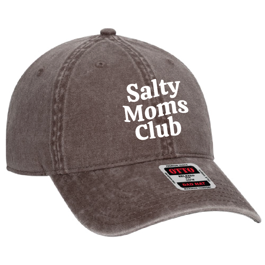 Salty Moms Club Hat in Chocolate