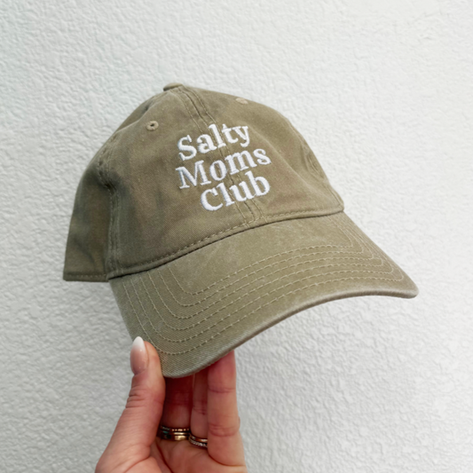 Salty Moms Club Hat in Sand